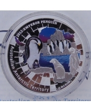 Австралия 1 доллар 2012 Императорский Пингвин. пруф. арт. 2715-00008